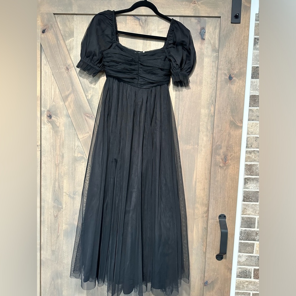 Jessakae black tulle dress